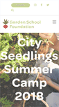 Mobile Screenshot of gardenschoolfoundation.org